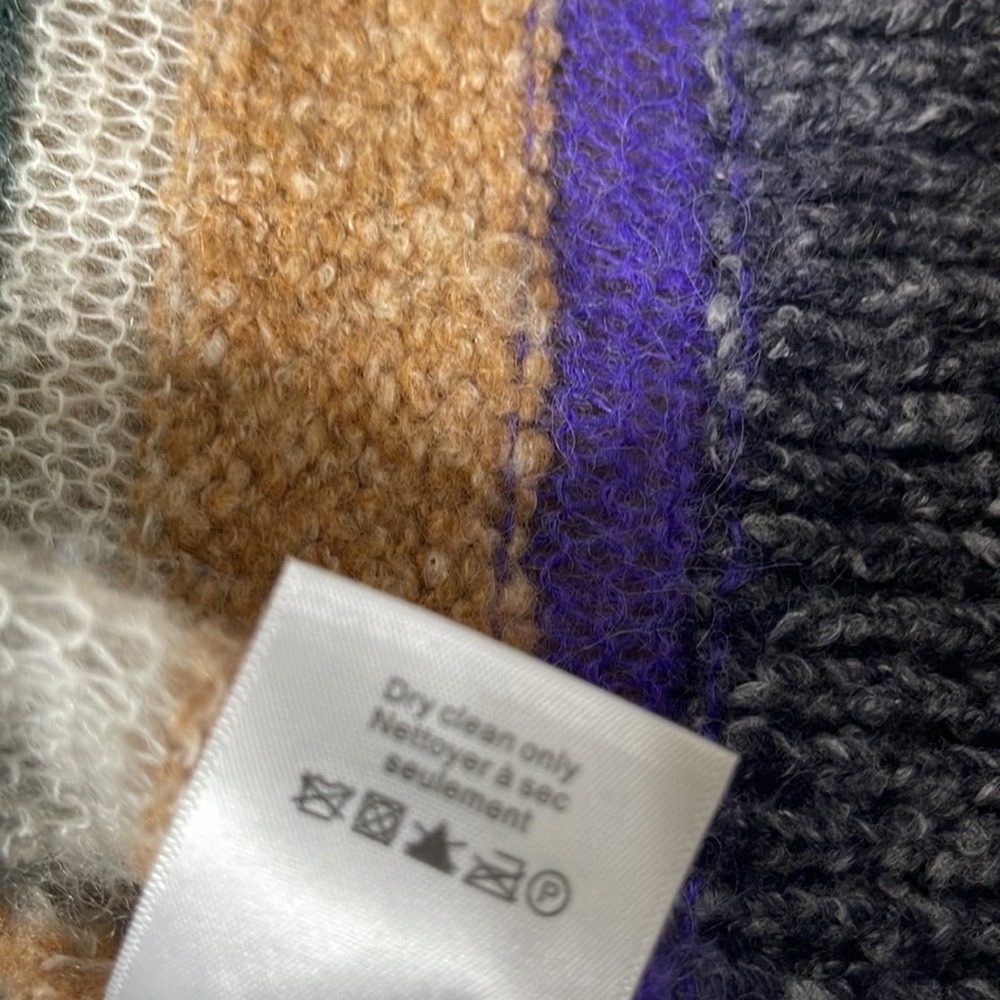 Veronica Beard Multicolor Striped Cardigan - Picture 6 of 8